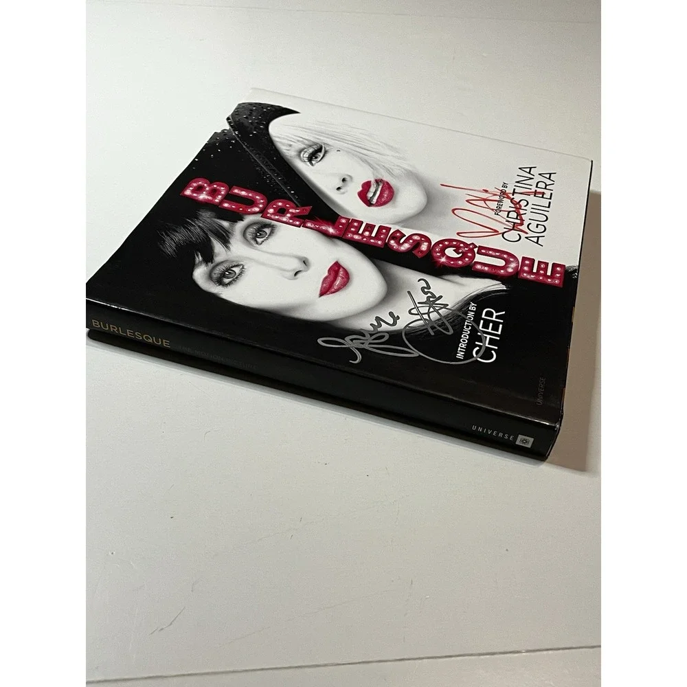BURLESQUE THE MOTION PICTURE By Steve A. & Stephen V. Signed By Cher & C.A Rare